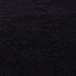 Cotton Stretch Eyelet Cami, DEEP BLACK, swatch