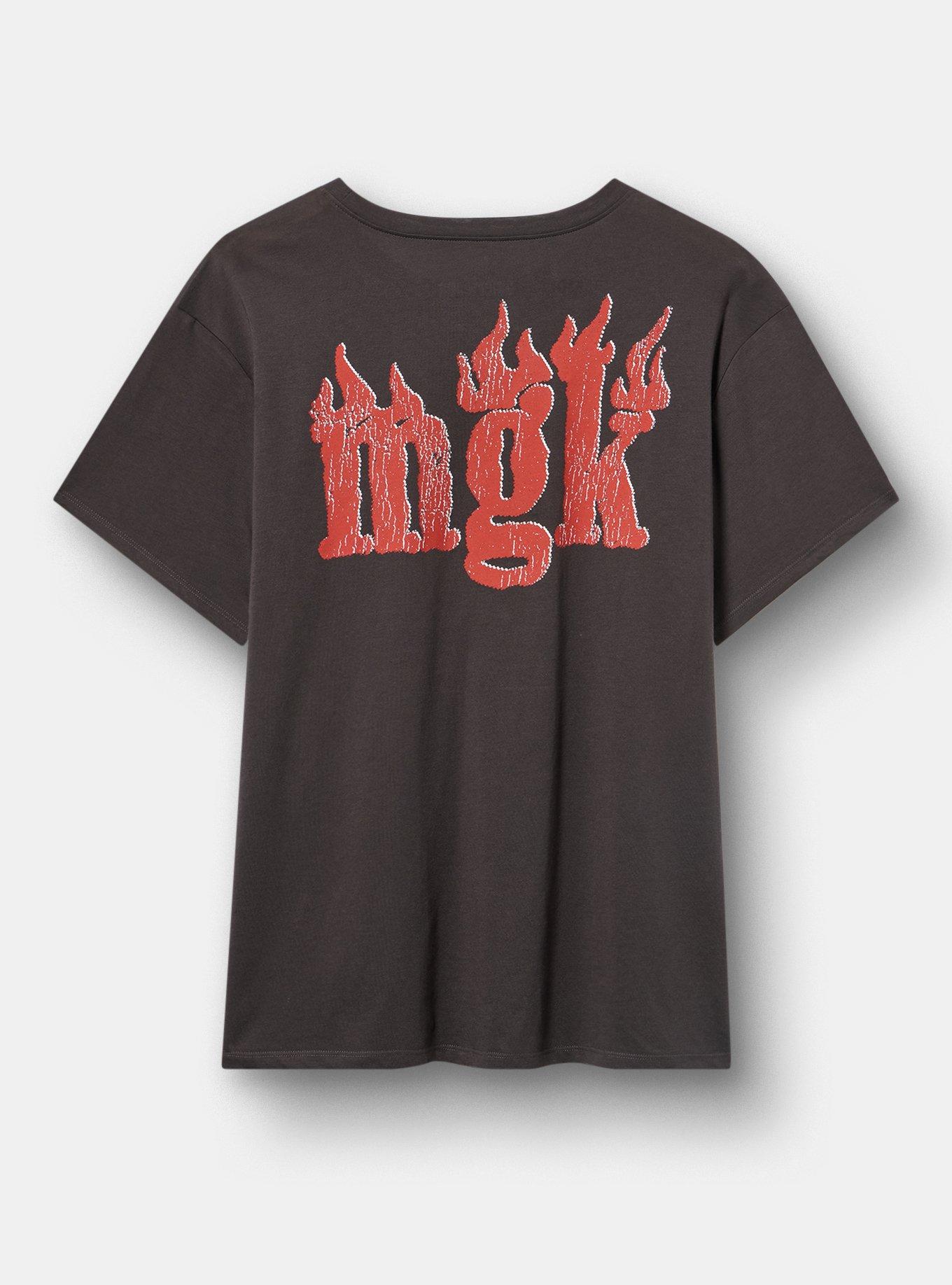 MGK Relaxed Cotton Crew Tee, MGK CLICHE OBSIDIAN, alternate
