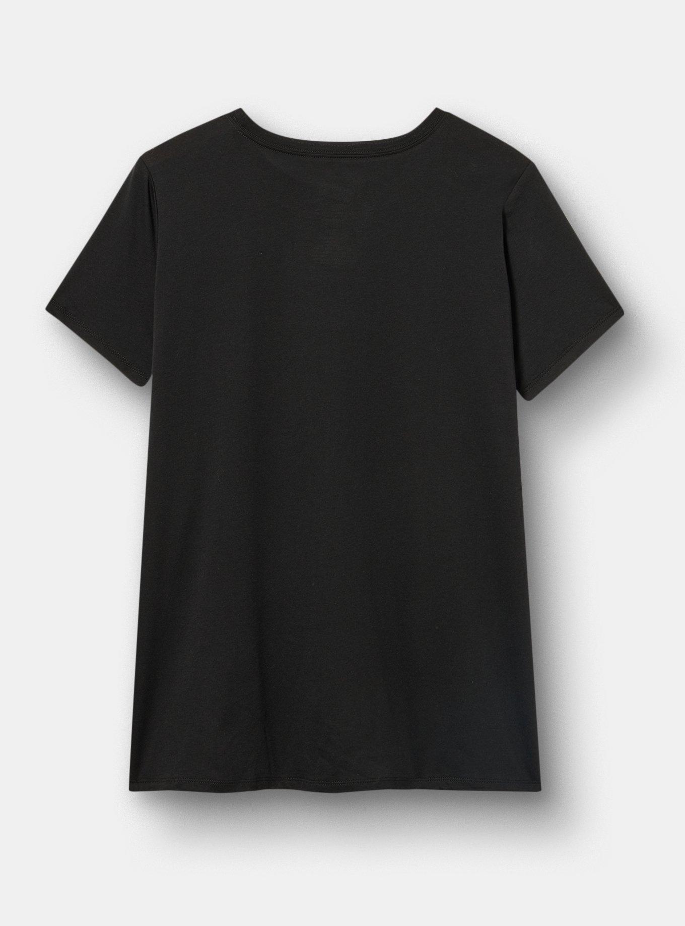 Beverly Hills 90210 Classic Cotton Tee, BEVERLY HILLS GROUP 90210 DEEP BLACK, alternate