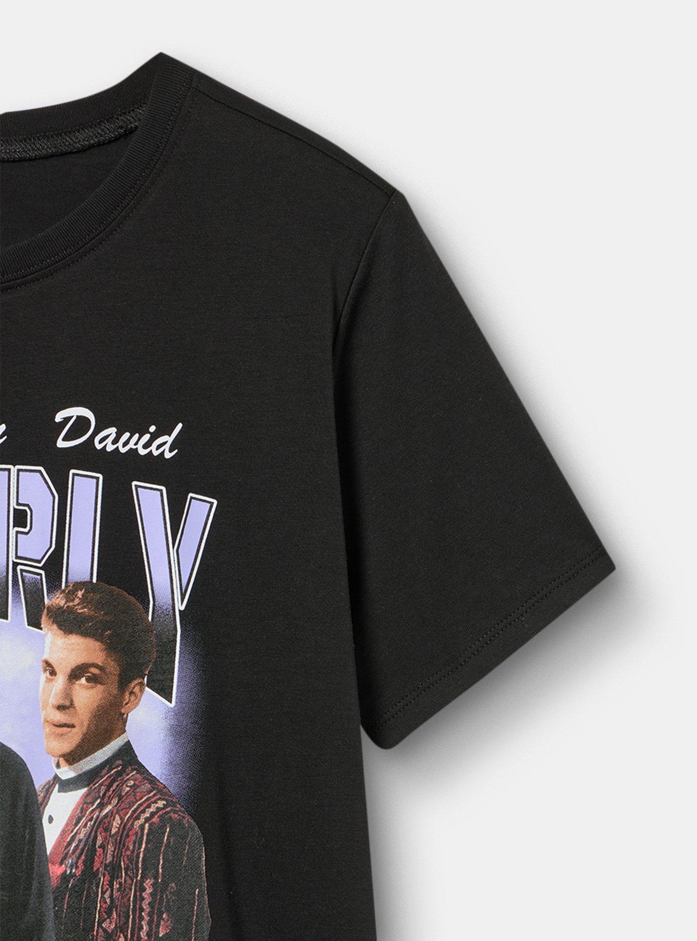 Beverly Hills 90210 Classic Cotton Tee, BEVERLY HILLS GROUP 90210 DEEP BLACK, alternate