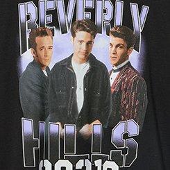 Beverly Hills 90210 Classic Cotton Tee, BEVERLY HILLS GROUP 90210 DEEP BLACK, swatch