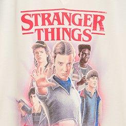 Stranger Things Classic Raglan Tee, STRANGER THINGS WHISPER WHITE, swatch