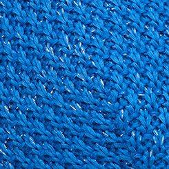 Studio Crop Knit Top, VICTORIA BLUE, swatch