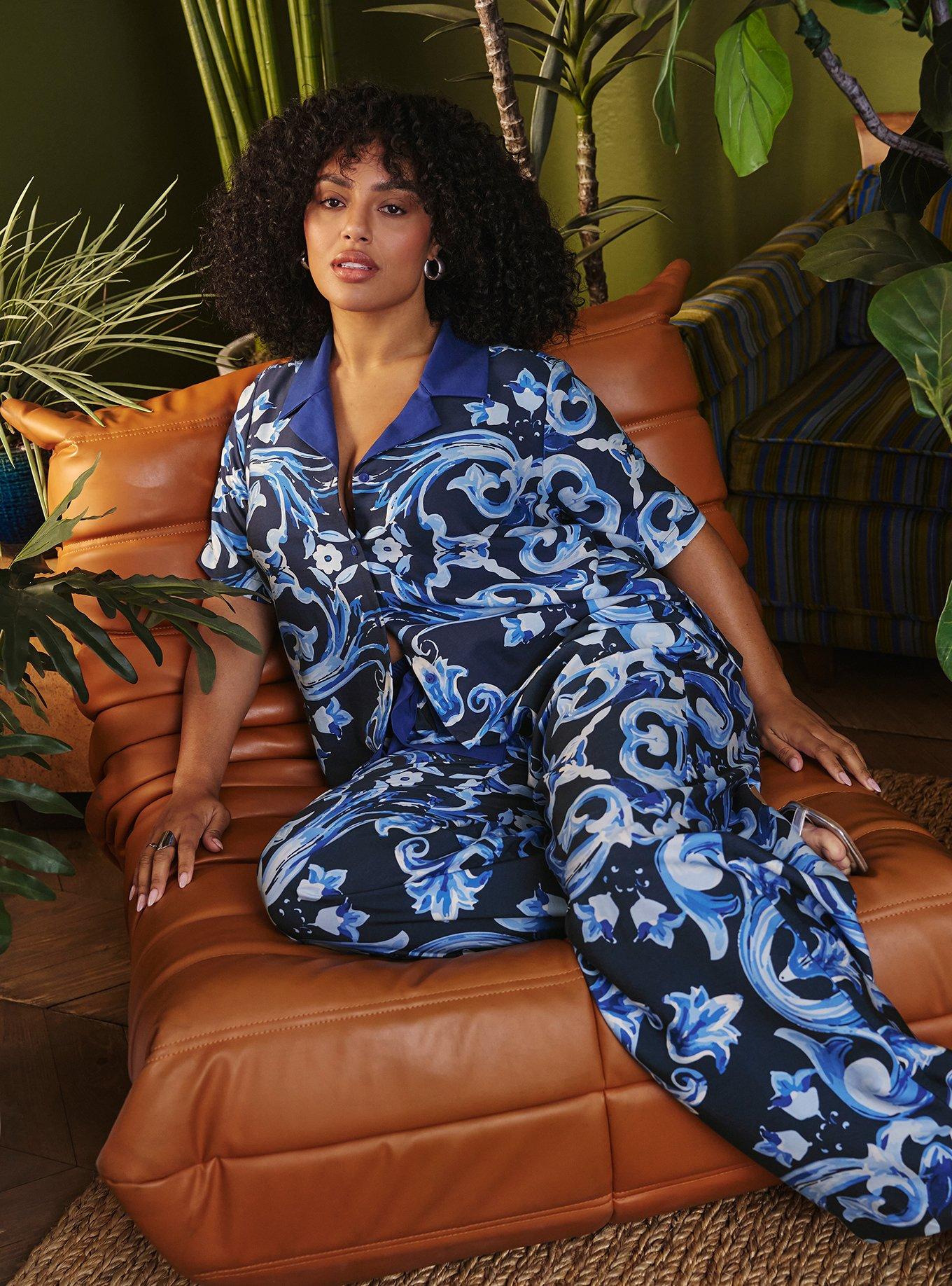 Studio Camp Shirt, GOTHIC TILE BLUE, alternate