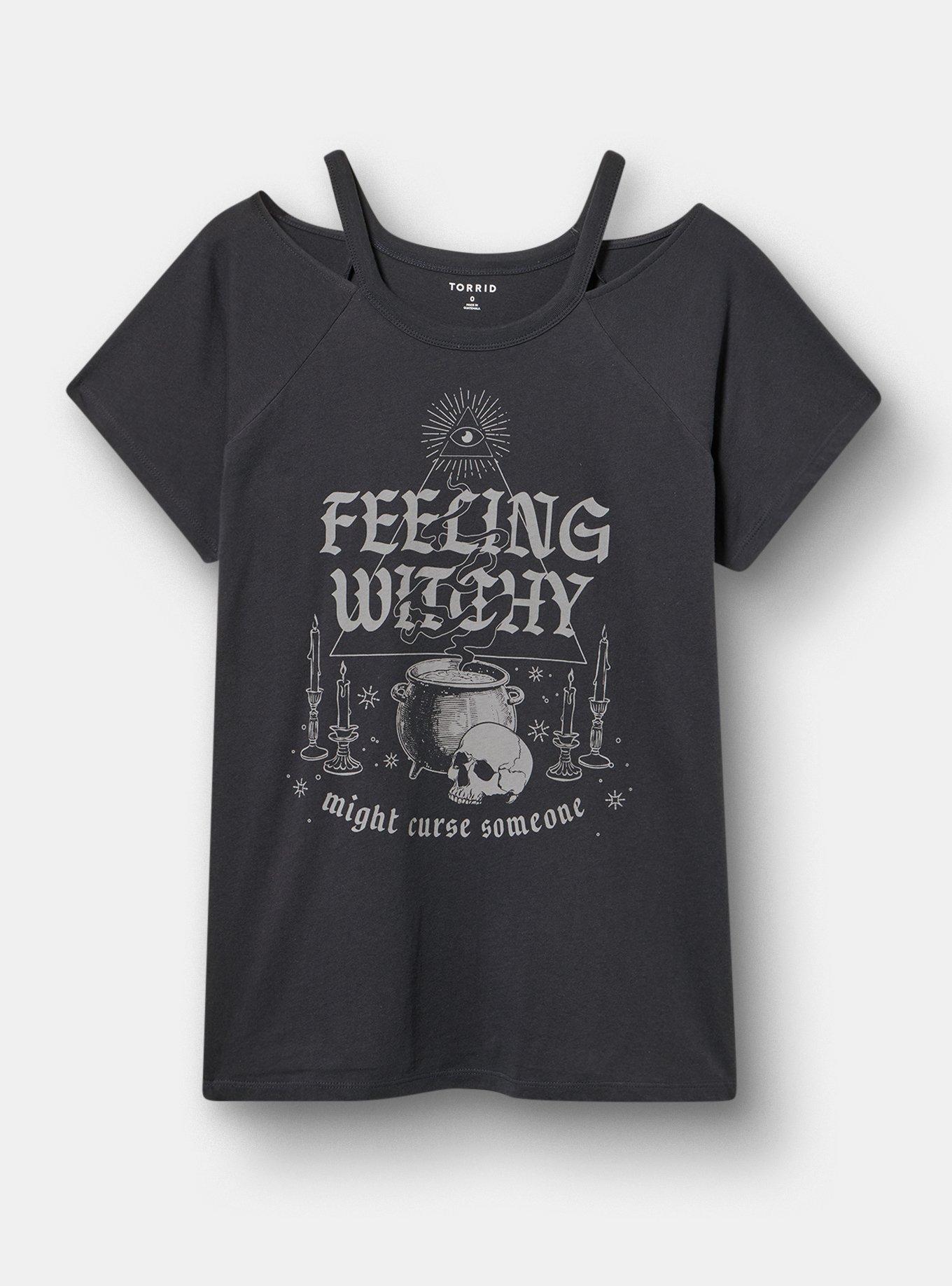 Plus Size - Heritage Jersey Cold Shoulder Tee - Torrid