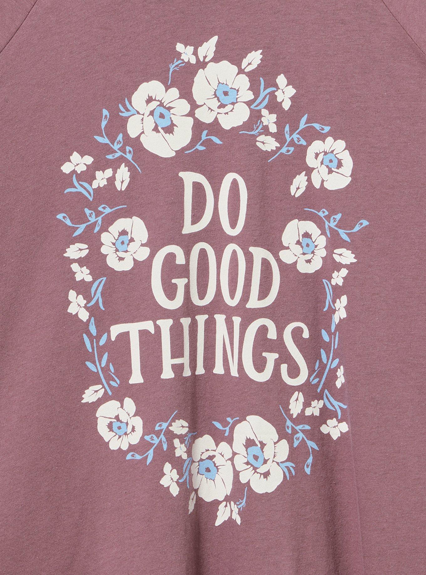 Heritage Jersey Cold Shoulder Tee, GOOD THINGS FLINT, alternate
