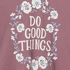 Heritage Jersey Cold Shoulder Tee, GOOD THINGS FLINT, swatch