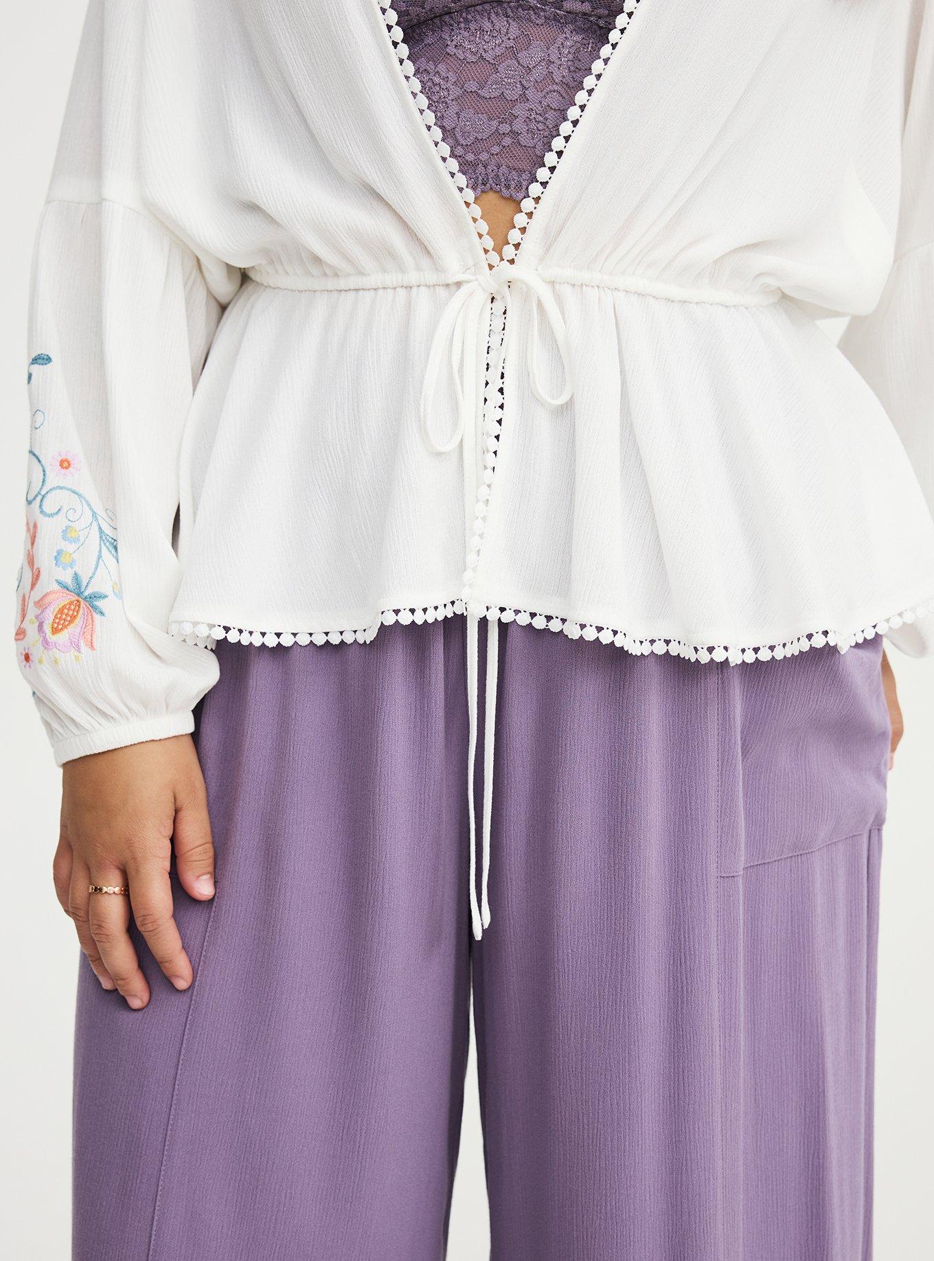 Peplum Kimono, BLANC DE BLANC, alternate