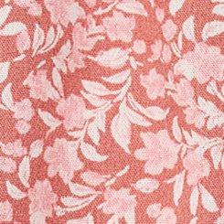 Crinkle Gauze Smocked Tube Top, DANIELLE DITSY FLORAL CORAL, swatch