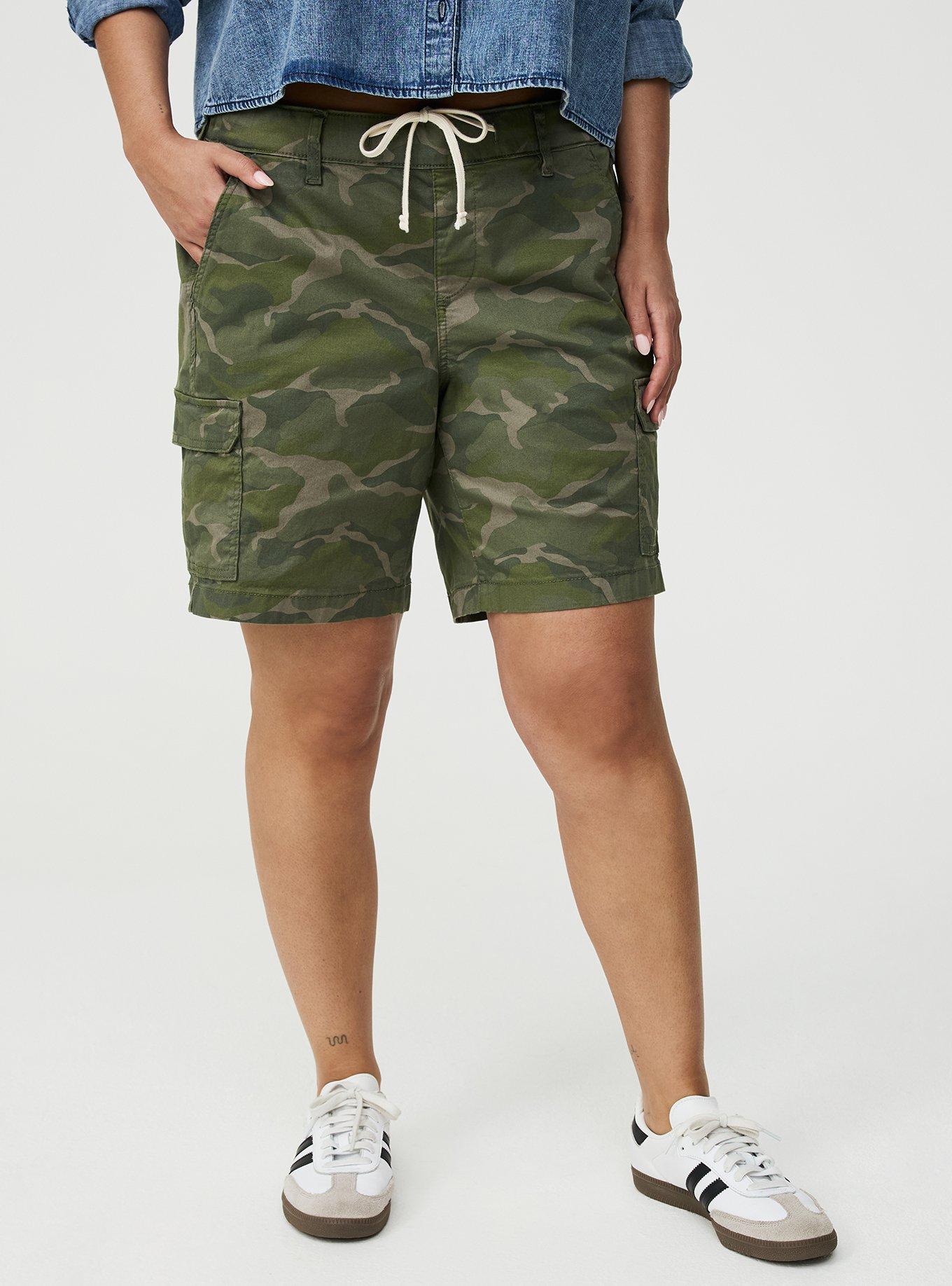 8'' Weekend Bermuda Cargo Short, CAMO CADET, alternate