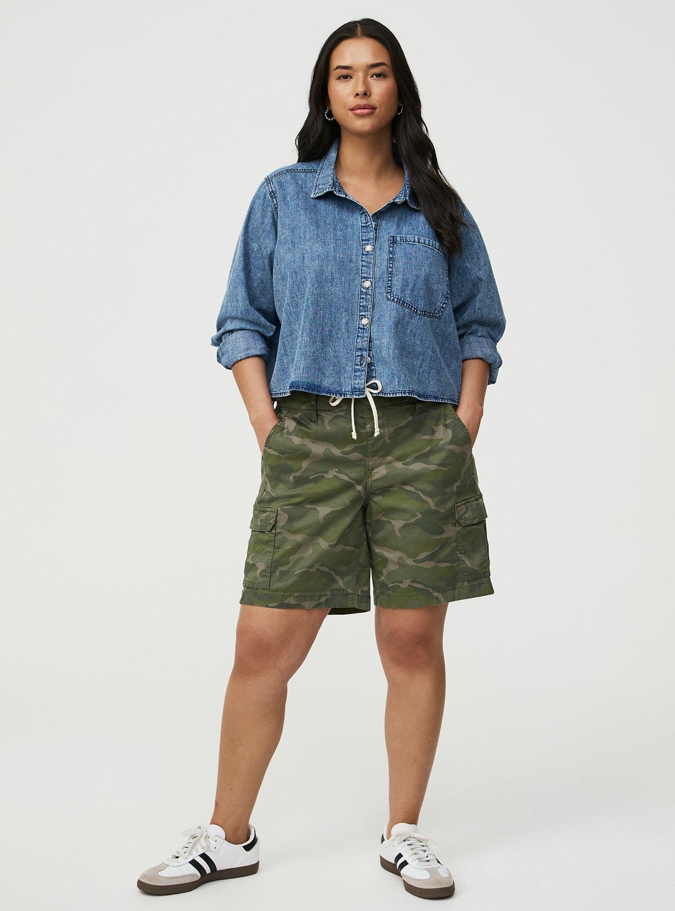 8'' Weekend Bermuda Cargo Short, CAMO CADET, alternate