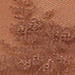 Sheer Lace Short Sleeve Top, CAPPUCCINO, swatch