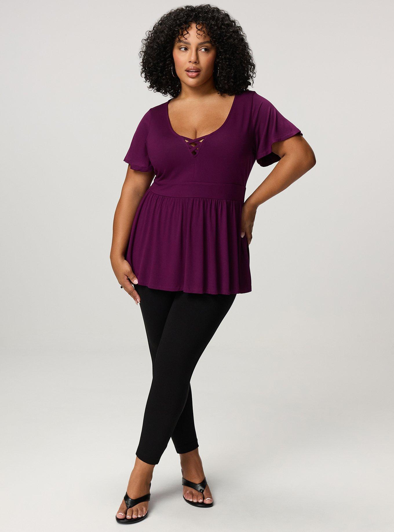 Super Soft Strappy Babydoll Top, WINTER BLOOM, alternate
