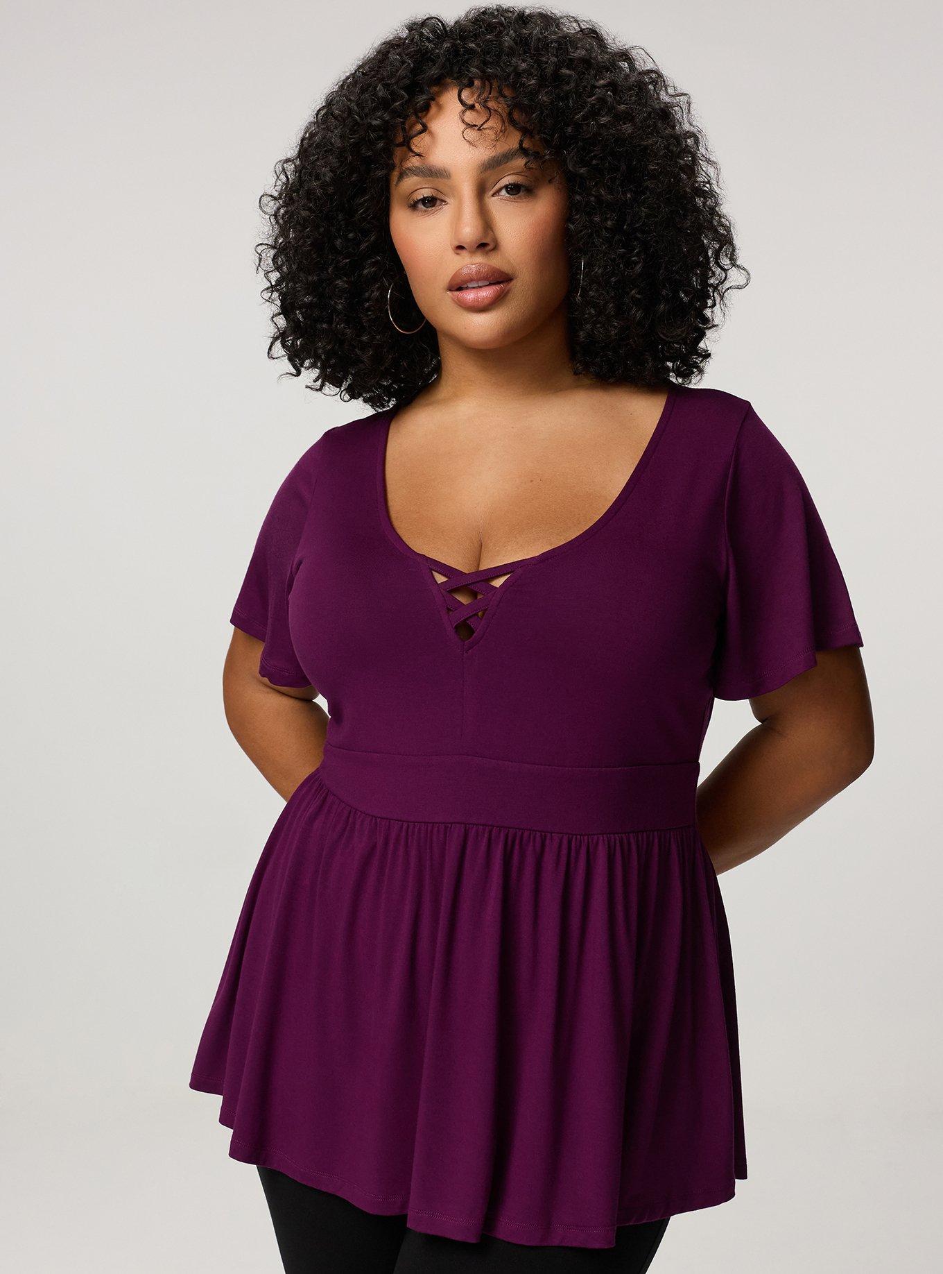 Super Soft Strappy Babydoll Top, WINTER BLOOM, hi-res