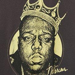 Biggie Smalls Classic Cotton Tee, BIGGIE SMALLS GRAFFITTI OBSIDIAN, swatch