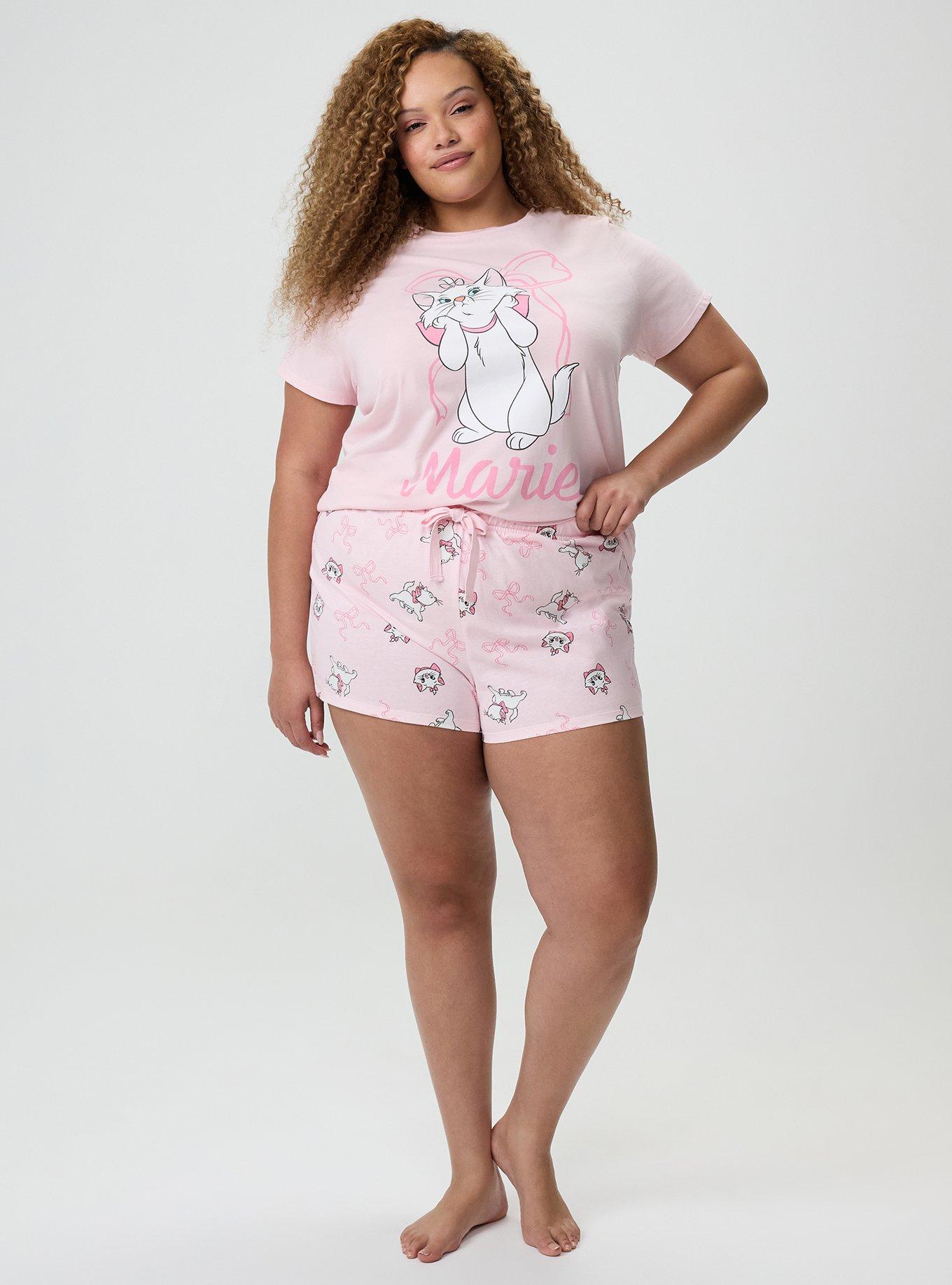 Disney Aristocats Sleep Top, MARIE BOW PARFAIT PINK, alternate