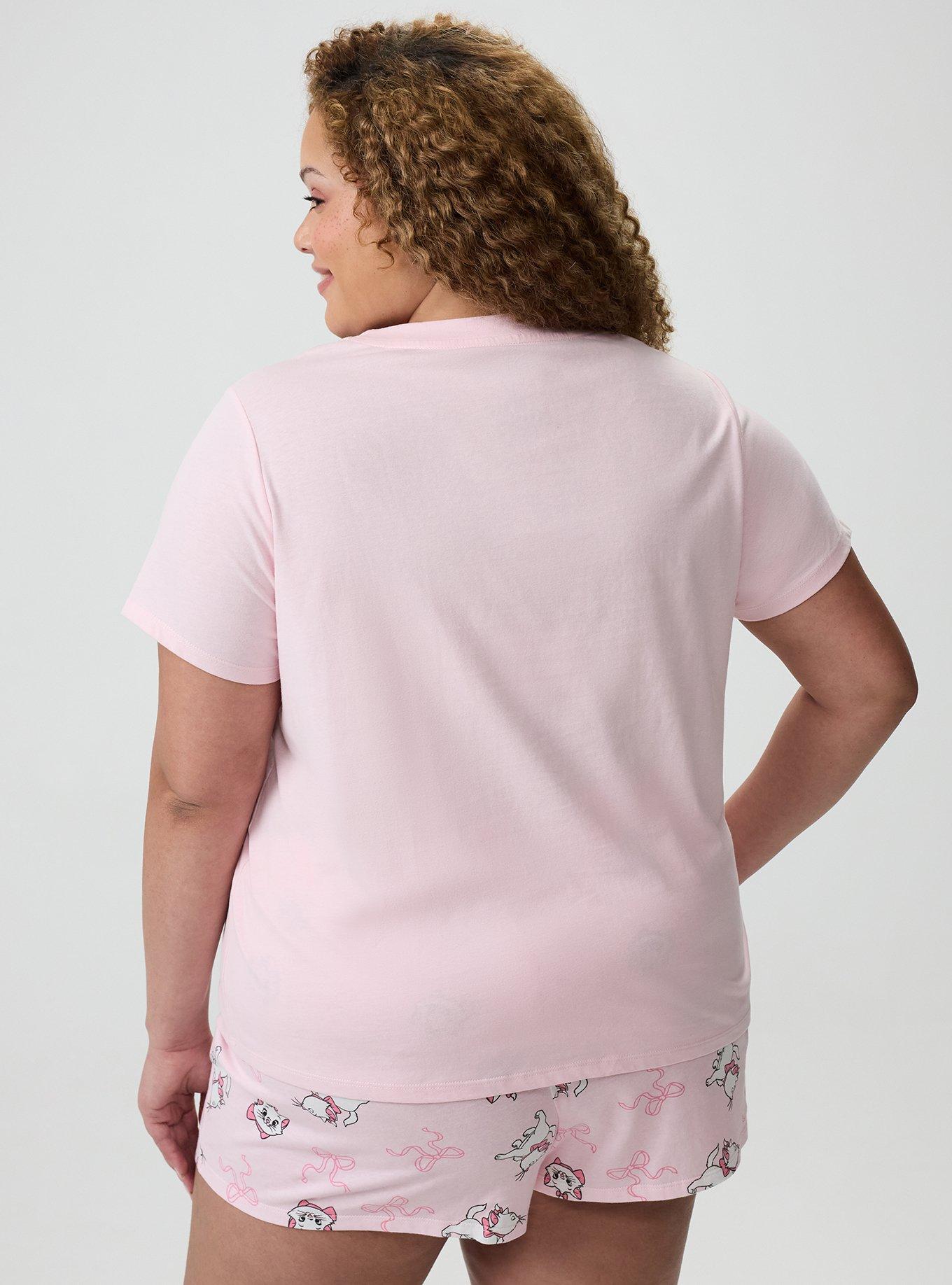 Disney Aristocats Sleep Top, MARIE BOW PARFAIT PINK, alternate