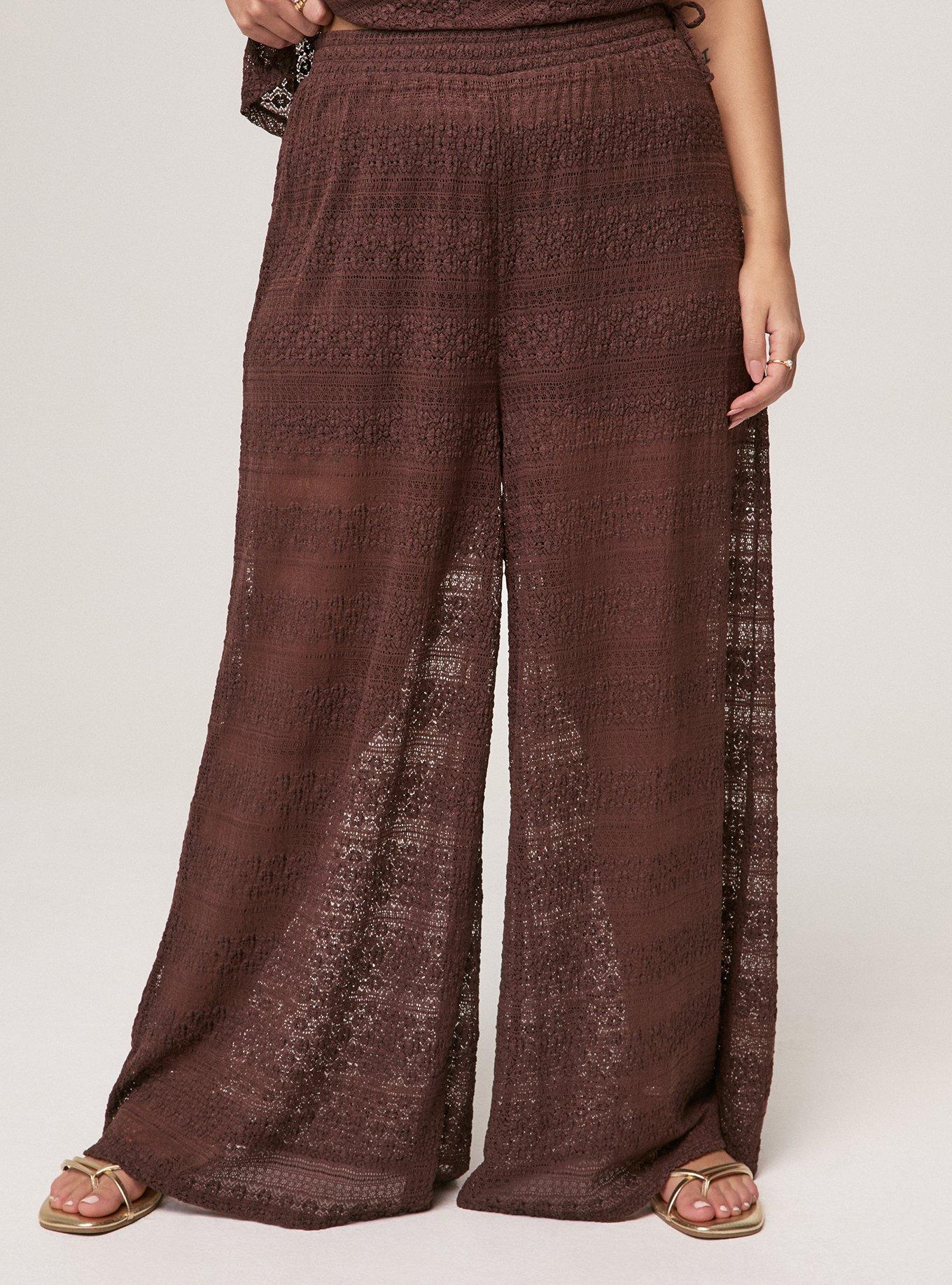 Festi Lace Pant, FRENCH ROAST, alternate