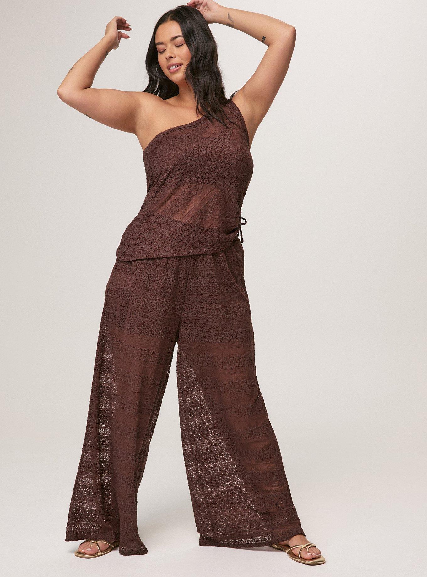 Festi Lace Pant, FRENCH ROAST, alternate