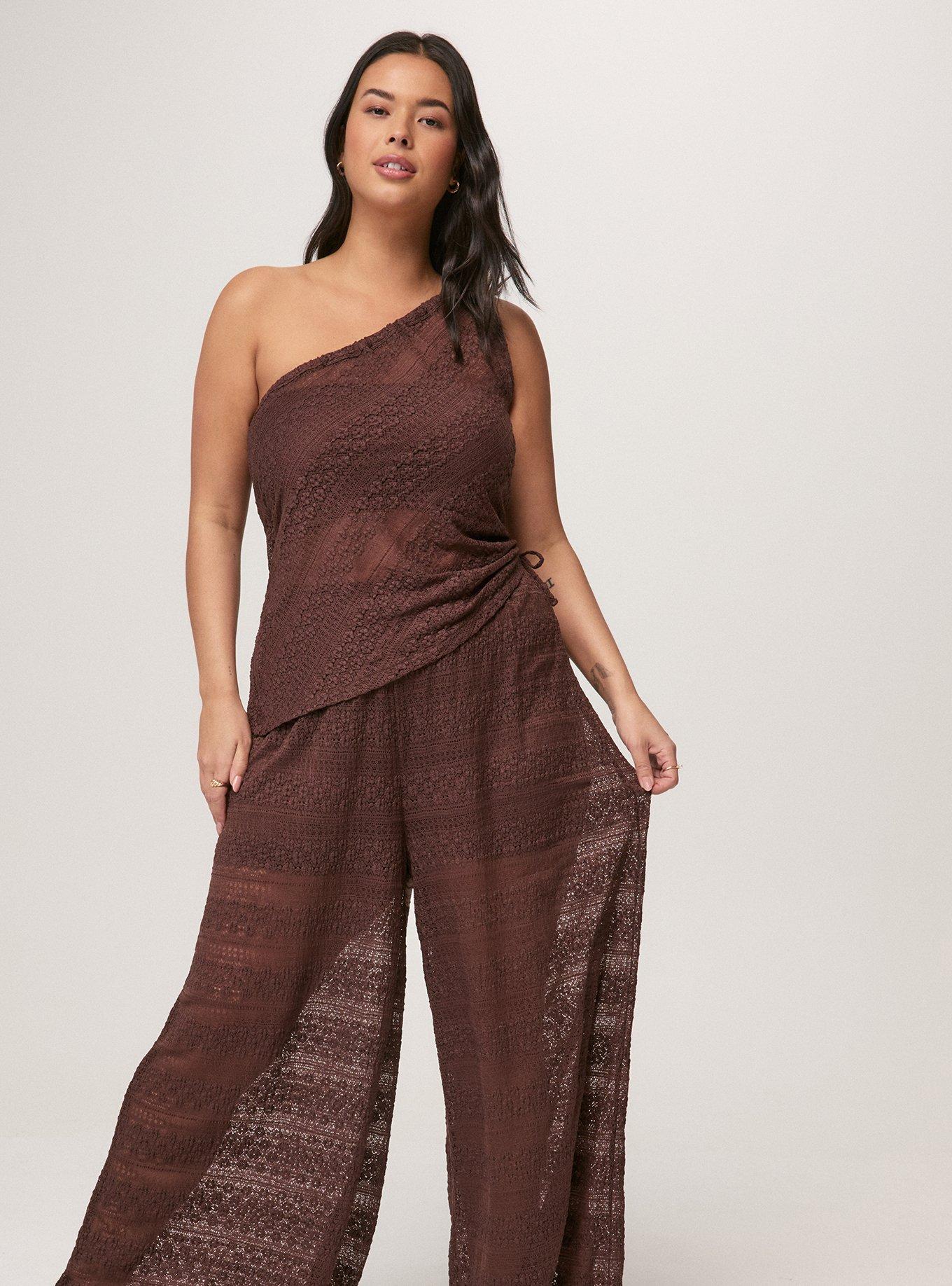Festi Lace Pant, FRENCH ROAST, alternate