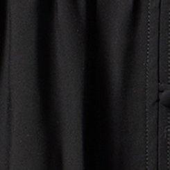 Pintuck Challis Top, DEEP BLACK, swatch