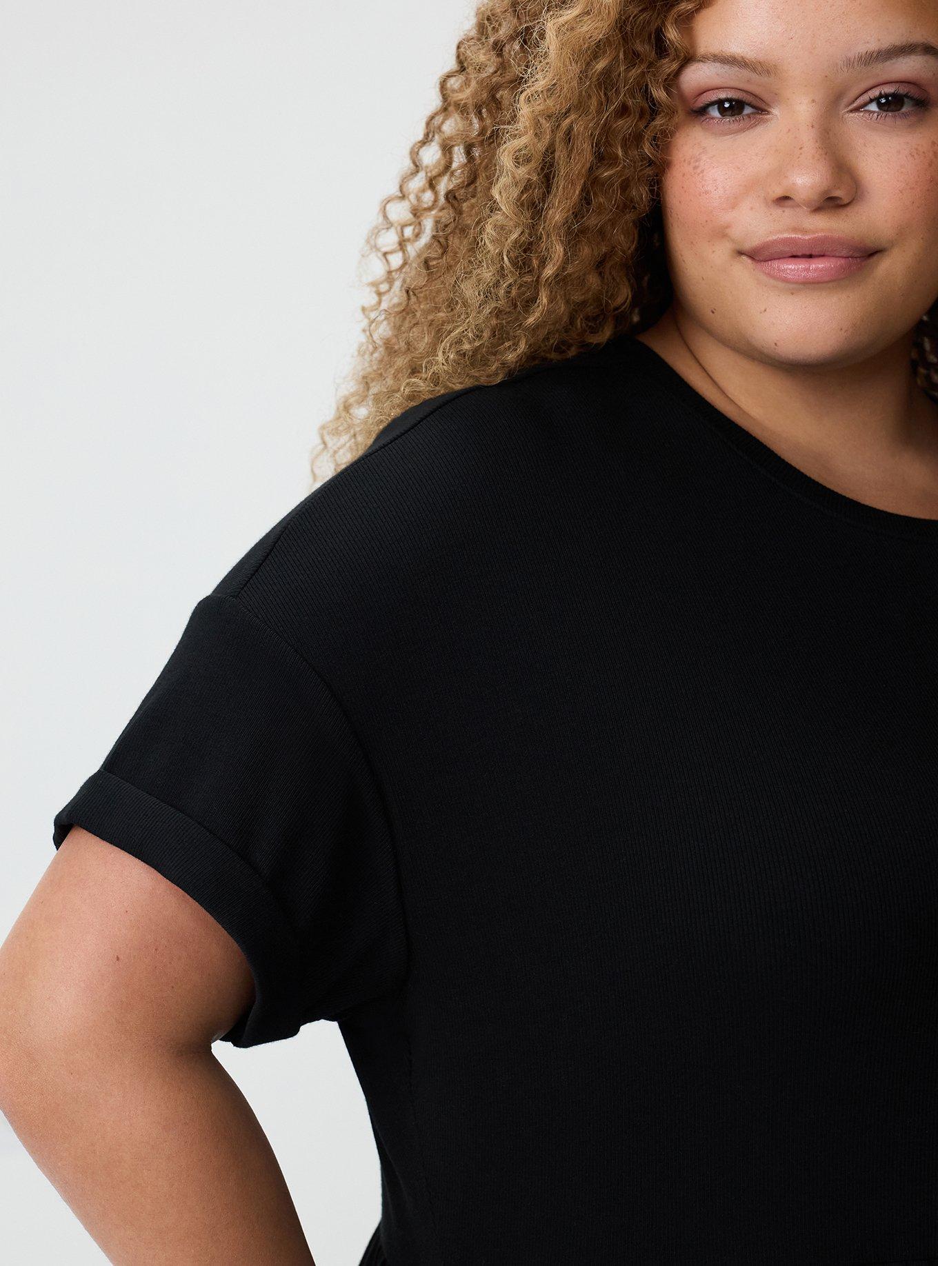 Oversized Lounge Dress, DEEP BLACK, alternate