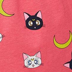 Sailor Moon Lounge Short, LUNA ARTEMIS AOP PINK, swatch
