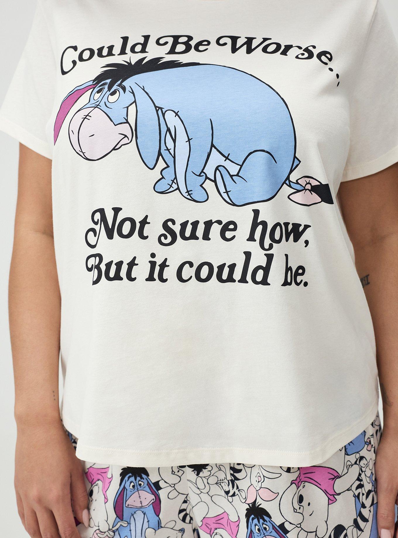 Disney Eeyore Sleep Top, EEYORE WORSE SUGAR, alternate