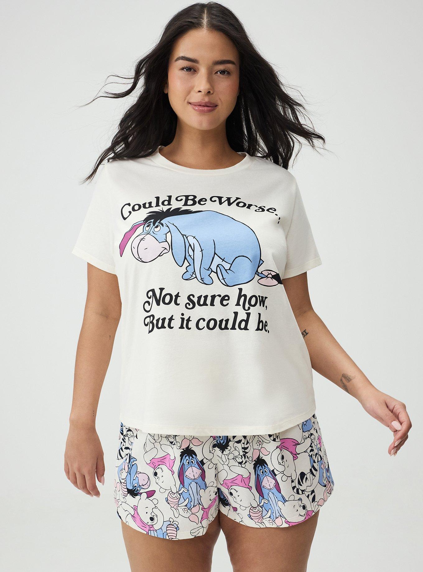 Disney Eeyore Sleep Top, EEYORE WORSE SUGAR, alternate