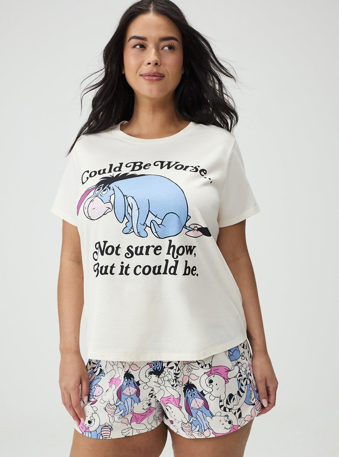 Disney Eeyore Sleep Top, EEYORE WORSE SUGAR, hi-res