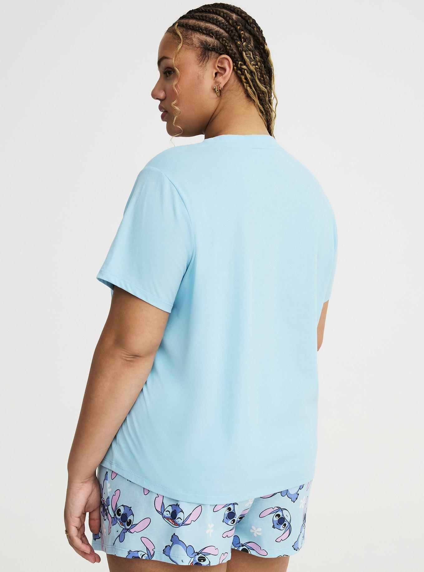 Disney Stitch Sleep Top, FLORAL STITCH, alternate