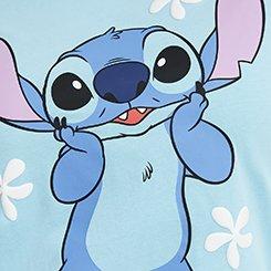 Disney Stitch Sleep Top, FLORAL STITCH, swatch