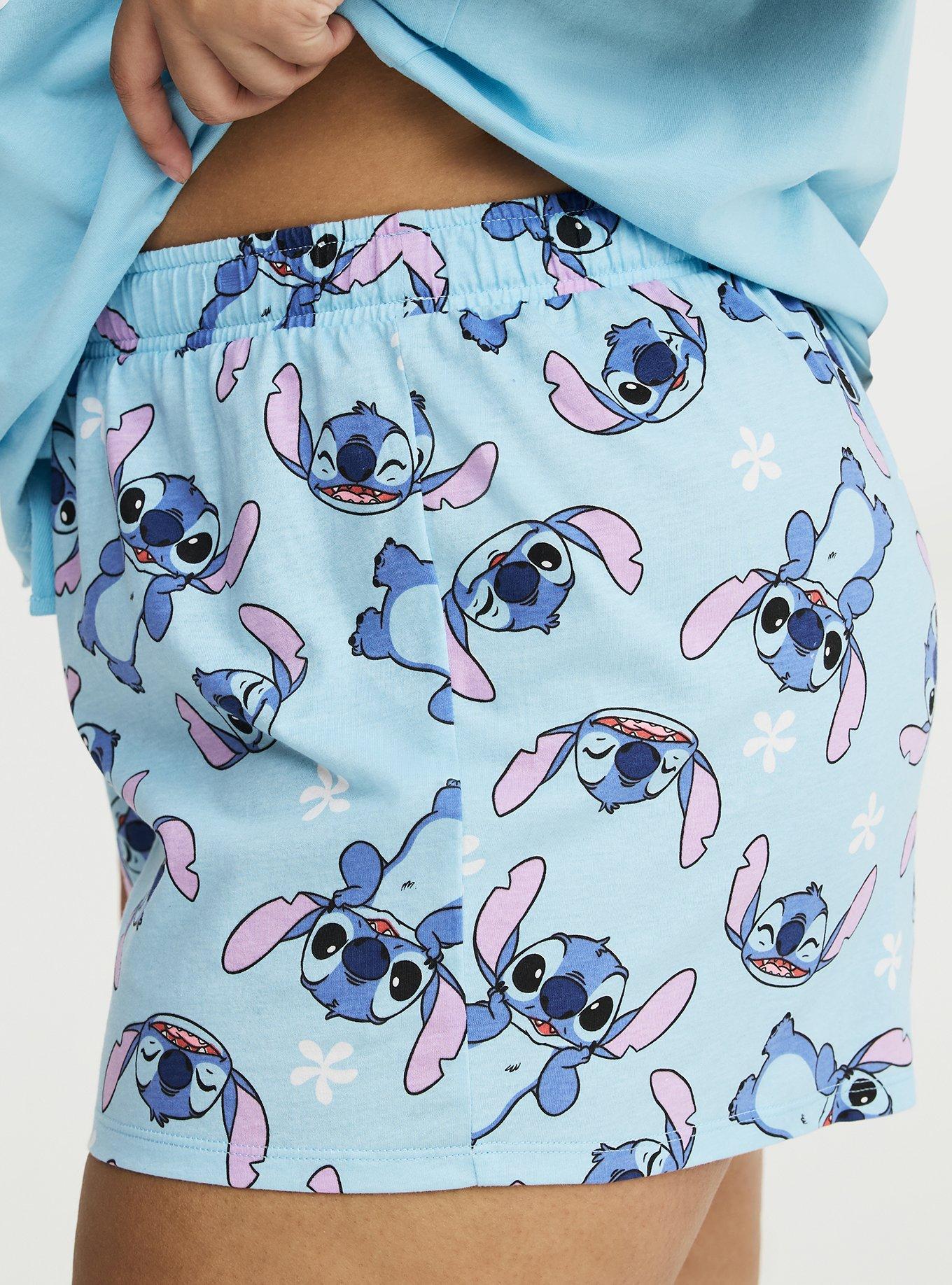 Disney Stitch Short, FLORAL STITCH MANIA, alternate