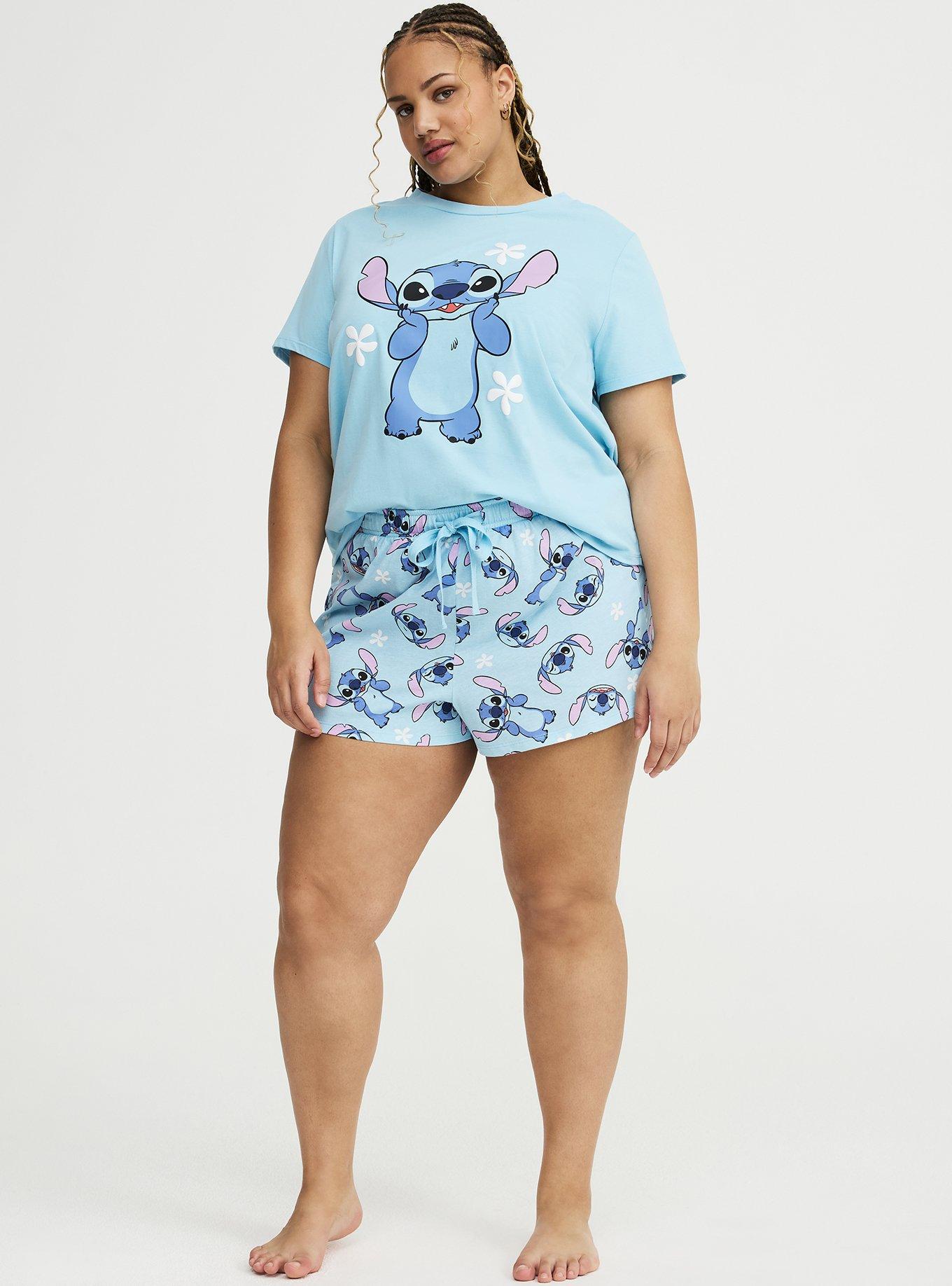 Disney Stitch Short, FLORAL STITCH MANIA, hi-res