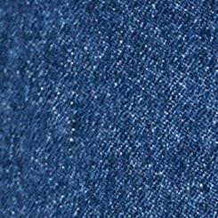 Mid-Rise Drapey Denim Skort, GIMLET, swatch