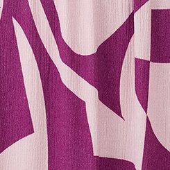 Tiered Gauze Maxi Dress, CALI GEO PINK, swatch