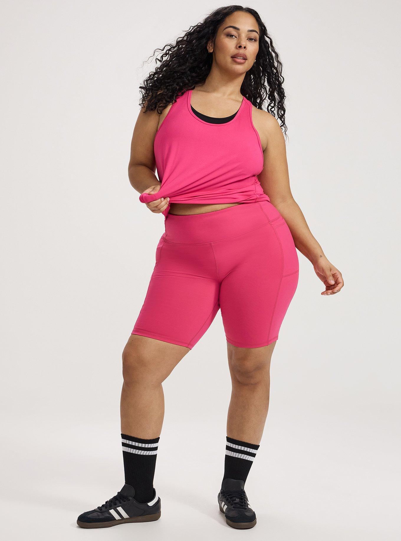 TRU Performance Core 9&rsquo;&rsquo; Active Bike Short, BEET ROOT PURPLE PINK, hi-res