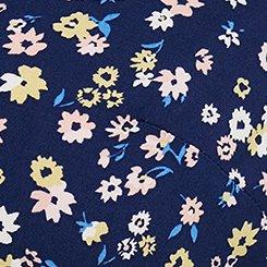 Button Down Midi Dress, TONIGHT FLORAL NAVY, swatch