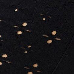 7'' Laser-Cut Side Pocket Bike Short, DEEP BLACK, swatch