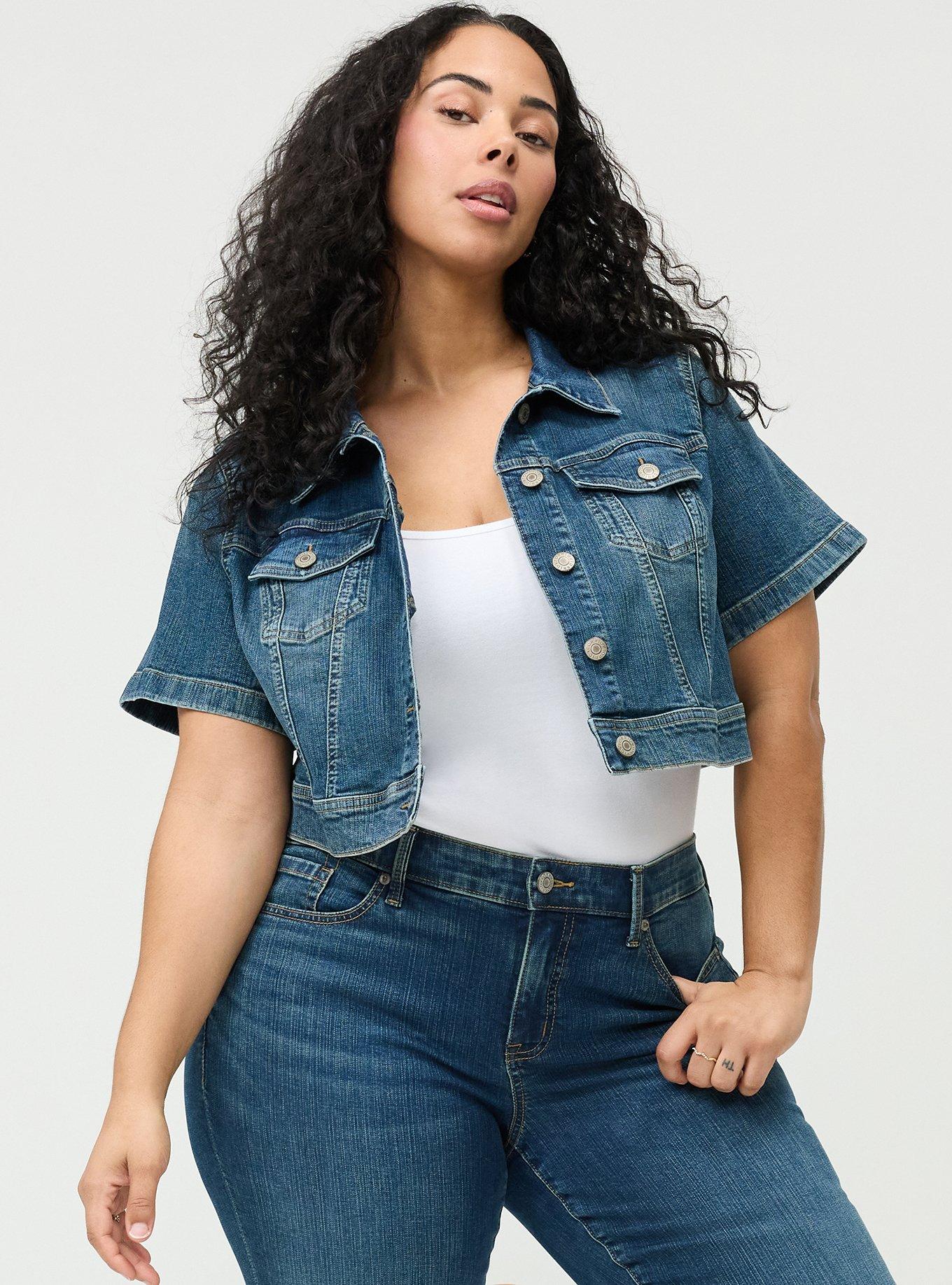 Short Sleeve Cropped Trucker, DRIVE THROUGH, hi-res