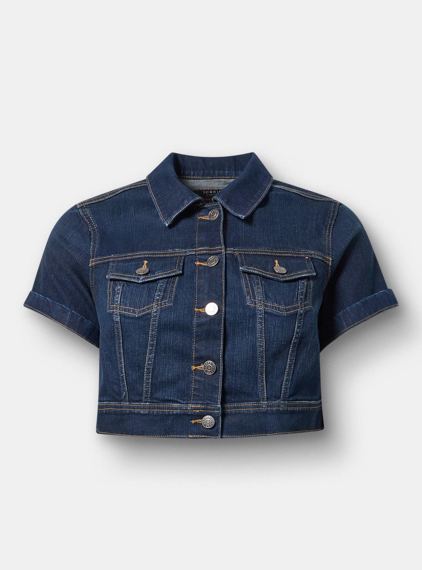 Short Sleeve Cropped Trucker, MAKING WAVES, hi-res