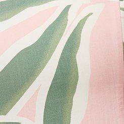 V-Neck Mini Dress, BREEZY PALMS PINK, swatch