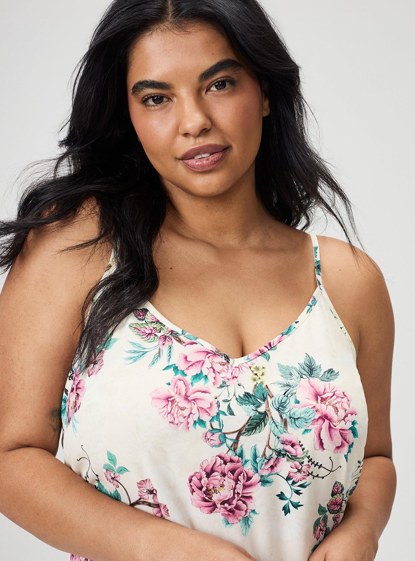 Studio Slip Maxi Dress, FRESCO GARDEN FLORAL IVORY, alternate