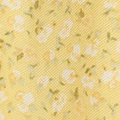 Flutter Sleeve Mesh Mini Dress, BABY BREATH FLORAL YELLOW, swatch