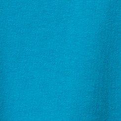 Super Soft Fleece Lace-Up Top, OCEAN DEPTHS, swatch