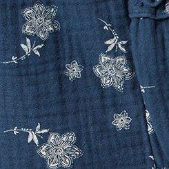 Festi Shirred Detail Tank & Short Set, CALLIA FLORAL NAVY, swatch