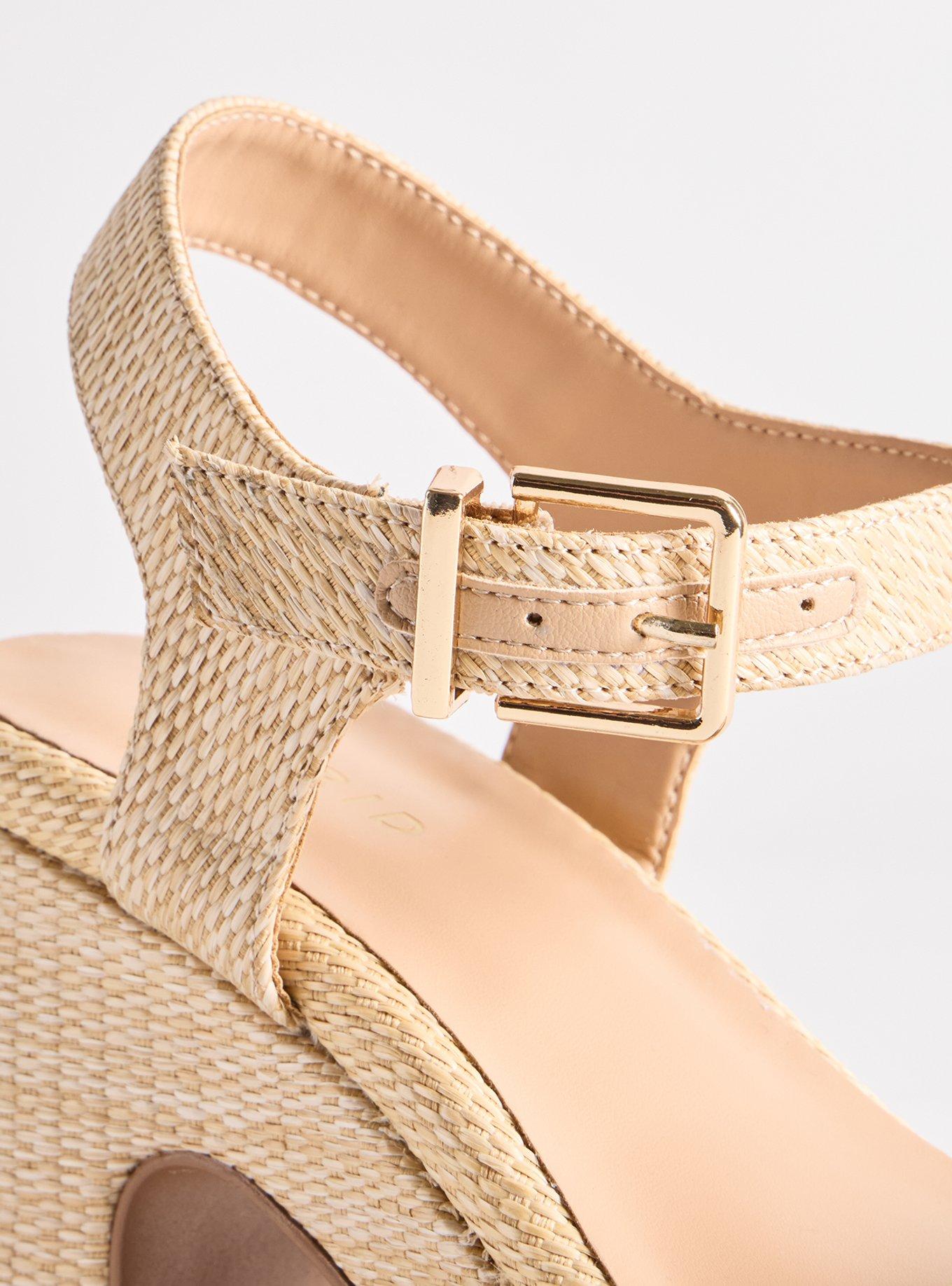 Platform Heeled Sandal (WW), NATURAL, alternate