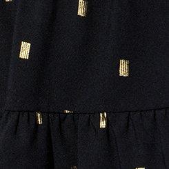 LoveSick Tiered Mini Skort, FIL COUPE BLACK, swatch