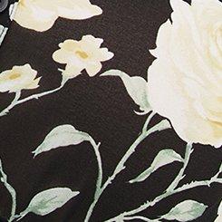 Lexie Babydoll Hi-Low Tunic Top, ROMANCE FLORAL BLACK, swatch