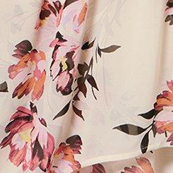Lexie Babydoll Hi-Low Tunic Top, NEW SWOOP FLORAL PRISTIN, swatch